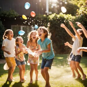 water balloon toss 